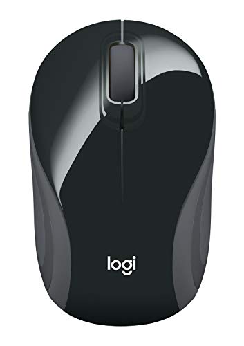 Logitech M187 - Mouse - optical - wireless - 2.4 GHz - USB wireless receiver - black