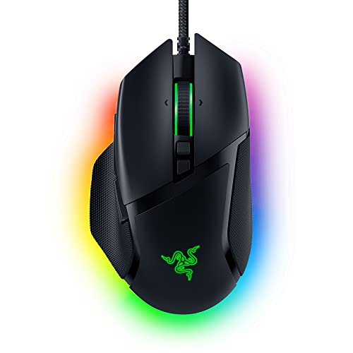 Razer Basilisk V3 カスタマイズ可能な人間工学的ゲーミングマウス:最速のゲーミングマウススイッチ - クロマRGB照明 - 26K DPI光学センサー - 11個のプログラム可能なボタン - ハイパースクロールチルトホイール - クラシックブラック RZ01-04000100-R3U1