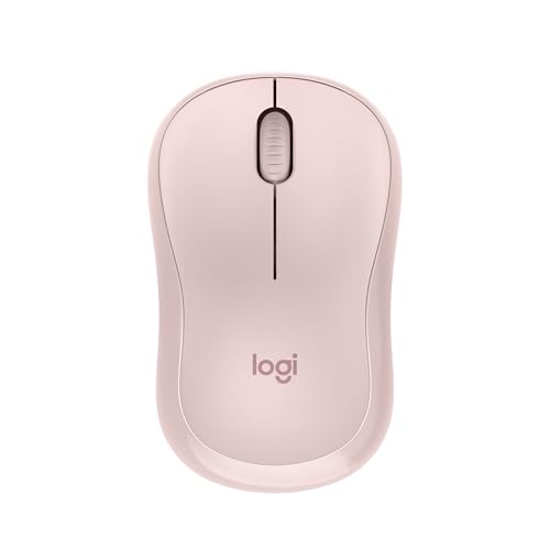 logitech M240 静音 Bluetooth マウス ワイヤレス コンパクト ポータブル スムーズなトラッキング 18ヶ月バッテリー Windows macOS ChromeOS PC Mac ノートパソコン タブレット対応 ローズ
