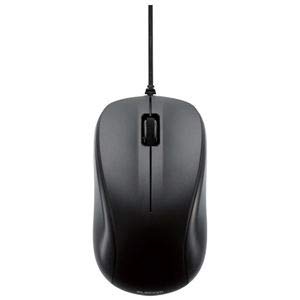 エレコム USB光学式マウス 3ボタン Mサイズ ブラック RoHS指令準拠（10物質） M−K6URBK／RS 1セット（10個） 【送料無料】