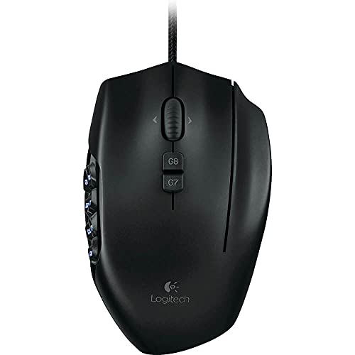 Logitech LOGICOOL MMO ゲーミングマウス G600 並 行 輸 入 品 ブラック