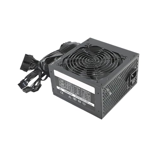 YIGZYCN 400 ワットデスクトップコンピュータ電源ユニット熱管理 8Pin 鉱夫採掘洞窟鉱山アクセサリーメタルケースゲーム