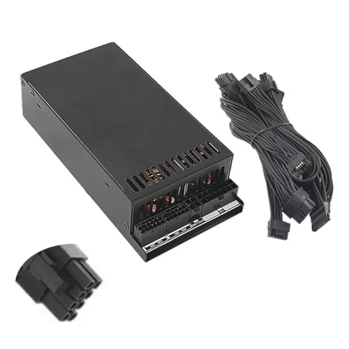 Obotsnoi 700W 高効率ゲーミング電源、コンパクト 1U 熱制御、デスクトップ/サーバー PC 用のフルモジュラー設計、金属ハウジング PC 電源ユニット