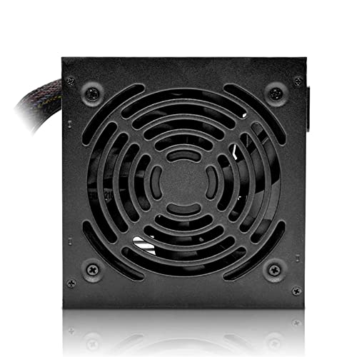 ZhaoGangLi PC電源 PC電源550W 100-240V ATX非モジュラー14 CMゲームコンピュータ電源 ATX電源ユニット (色 : Black, Size : 14x8.5x15cm)