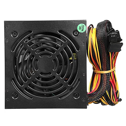 ZhaoGangLi PC電源 1000W電源PSU PFCサイレントファンATX 24ピンPCスイッチング電源 ATX電源ユニット (色 : Black, Size : ONE SIZE)