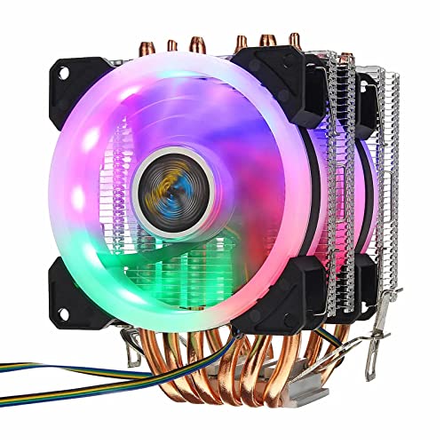 XiaomeiHan Six-Heatpipe Dual-Fan RGB CPU Air Cooler
