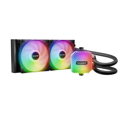 be quiet! CPUクーラー Light Loop 240mm 簡易水冷 Black Intel 1851 1700 1200 1150 1151 1155 / AMD AM4 AM5 国内正規代理店品 BW020 LGT-LOP/240/BK