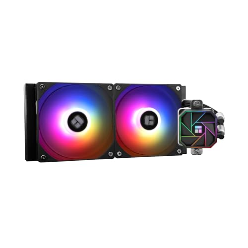 THERMALRIGHT Aqua Elite 240 V3 Aio CPUクーラー、240液体冷却列、ARGB PWMクーラーファン、Intel LGA1150/1151/1155/1156/1200/1851/1700、AMD:AM4/AM5、PCクーラーAio用 AQUA ELITE 240 V3 D6