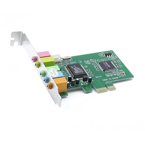 axGear PCI Express PCI-E 5.1 Ch 6チャンネルPCIE オーディオデジタルサウンドカードアダプター