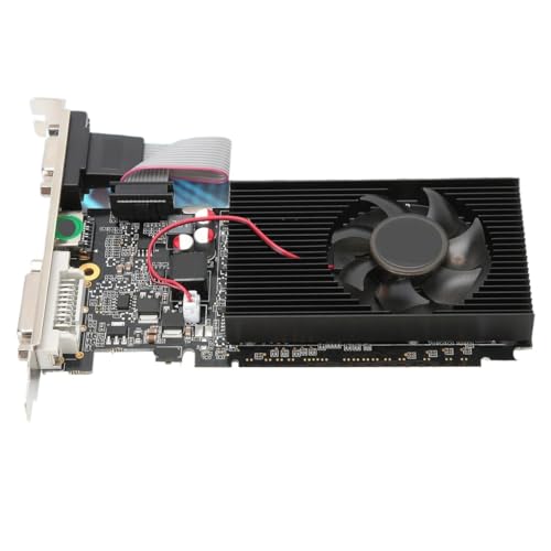 EMNXSDKT 互換性がありますポータブル GT730 2GB DDR3 グラフィックス カード、64 ビット デスクトップ ディスプレイ インターフェイス アダプター コンピューター ビデオ カードと互換性があります。