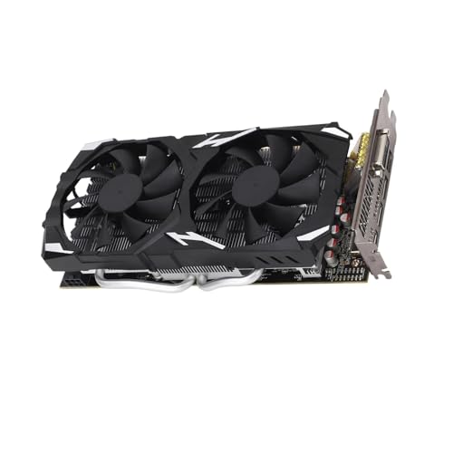 EMNXSDKT 互換性がありますのある RX 580 8GB GDDR5 256 ビット ゲーミング グラフィックス カード、デュアル冷却ファン付き PCI Express 3.0 は 8K 出力をサポート