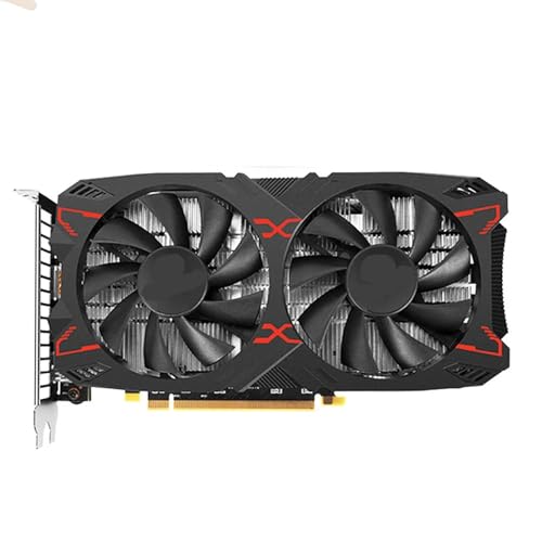 EMNXSDKT 互換性がありますMLLSE AMD RX5500XT 8GB ゲームグラフィックスカード、128ビット GDDR6 PCI-E 4.0 x8 デスクトップ GPU ビデオカードと互換性があります。