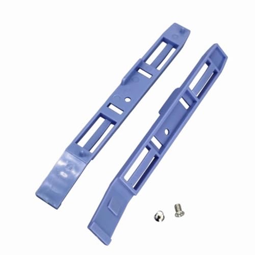 AIBOAT 5セット 3.5インチハードドライブのレール ハードドライブのレール ハードドライブ付属品 ドライブスロットのスライドカバー プラスチック軌道 カードケース/ハードドライブケージ付属品 ハードドライブのレール ハードディスクドライブスライダ プラスチックレール 001
