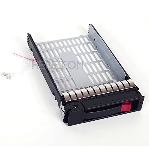 NovaEluc 3.5"SATA SAS -HP D2600MSA60キャディブラケット/セルド用のスワップハードドライブキャディトレイ NESeverc-13421