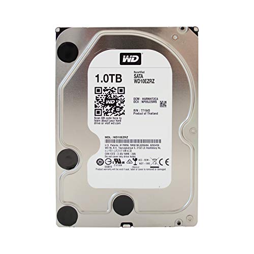 ウエスタンデジタル Western Digital (WD)ブルーdeskptop 1tb (1terabyte) 3.5インチハードディスクドライブ、5400 ~ 200 RPM、sata3 (6.0 GB/s)、64 MBキャッシュ、Ideal for PC/Mac/NAS/CCTV/DVR/RAID and SATAアプリケーション、1yr保証 1 TB WD10EZRX WD10EZRZ