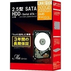 東芝 MQ01ABF050BOX [500GB 7mm]