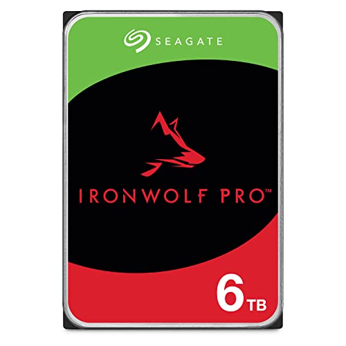 IRONWOLF 並行輸入 Seagate IronWolf Pro ST6000NE000 6 TB Hard Drive - 3.5" Internal - SATA (SATA/600)