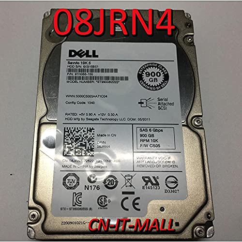 Enterprise Class 90% HDD For 900GB 2.5" SAS 128MB 10000RPM For CA07339-E524 CA05954-1797 ST9900805SS ST900MM0006 WXK_SERVO_10121