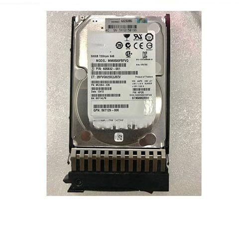 SAS For 507610-B21 508009-001 500GB 6G SAS 7.2K SFF 2.5 LBIj_LBG_13515