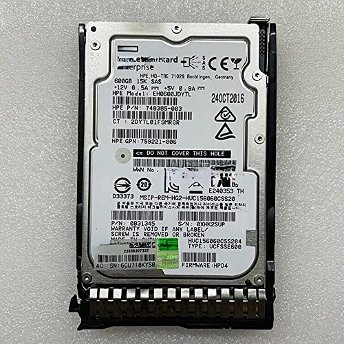 SAS For 759548-001 759212-B21 600G SAS 15K 12Gb GEN8 Gen9 G9 hard disk HLL_Powe_10695