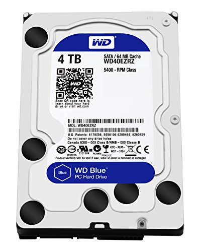 【中古】W.D. WD40EZRZ WD Blue 4TB/5400rpm/64MB/6Gbps【秋葉2号】保証期間1週間