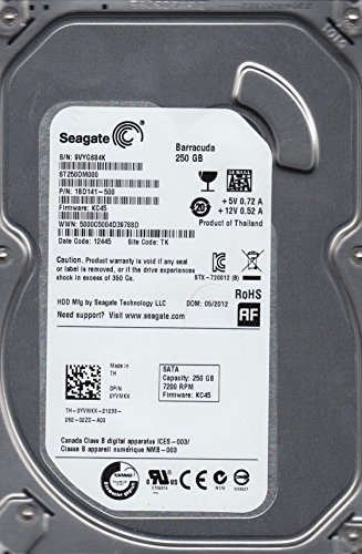 シーゲイト 250GB BARRACUDA 16MB, 7200 RPM ST250DM000