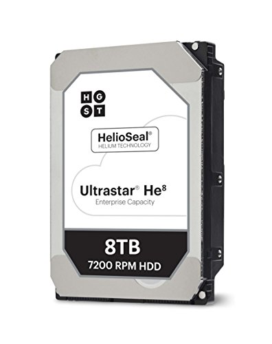 Ultrastar 【中古】【非常に良い】HGST(エイチ・ジー・エス・ティー) Ultrastar He8 3.5inch 8TB 128MBキャッシュ 7200rpm SATA 6Gb/s HUH728080ALE600 qqffhab
