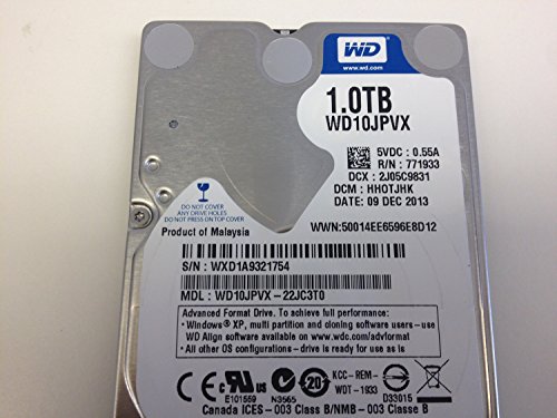 ウエスタンデジタル Western Digital WD10JPVX-22JC3T0 1TB DCM:HBKVJBB