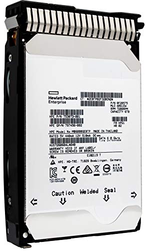 HP 並行輸入 HP Office Hard Drive 6000 0 MB Cache 3.5-Inch Internal Bare or OEM Drives 753874-B21