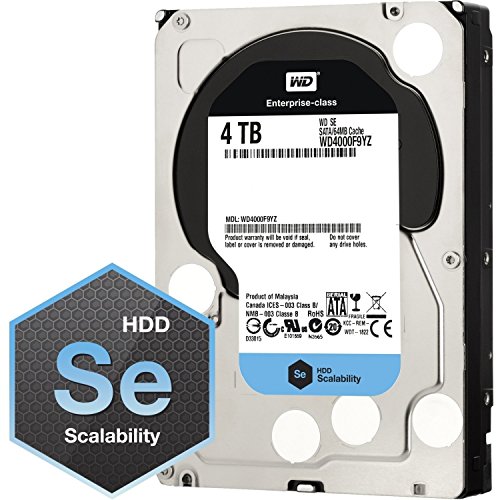 ウエスタンデジタル Western Digital Se WD4000F9YZ 4Tb 7200Rpm Sata3/Sata 60 Gb/S 64Mb 3.5" Enterprise ハードドライブ
