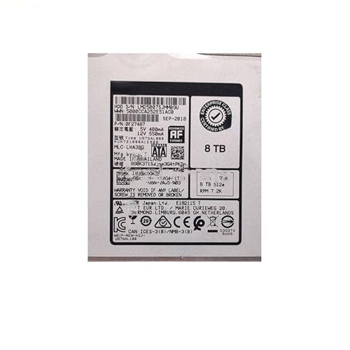 For 834028-B21 834131-001 8TB SATA 6Gb 7.2K LFF 3.5 LBIj_LBG_12828