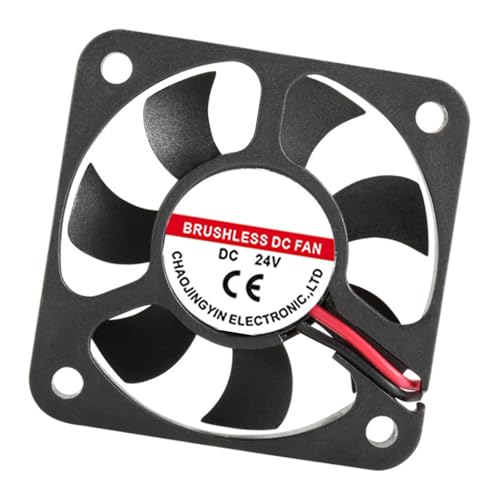 Oxxggkao DC5010 油圧ベアリング冷却ファン 5/12/24V 低ノイズ高 PC サーバー & ネットワークギア用静かな PC ケースファン