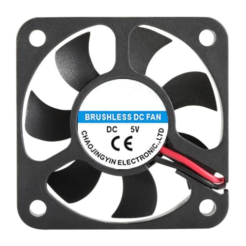 SHINLHUA 5010 コンピュータ冷却ファン 50 ミリメートル低ノイズ設計 ABS 高気流ソリューション 5/12/24 V プリンタとサーバーラック用静かなサーバーケースファン