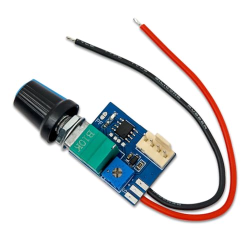 Oxxggkao 調整可能な 12V PWM ファン制御モジュール 工具不要の取り付け 4Pin インターフェース ABS 構造 調整可能な PWM ファンモジュール