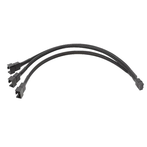 Oxxggkao メインボードCPU 4ピンファン拡張ケーブル4Pアダプターケーブルコンピューターケースメインボード4ピンパワーコネクタスプリッターPCケースファン
