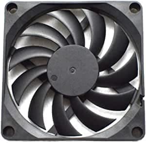 MAZBIT プロフェッショナル冷却ファン、3000RPM 80Mm DC 5V 2ピンサイレントPCコンピュータケース冷却ファンクーラーラジエーター JP3171129