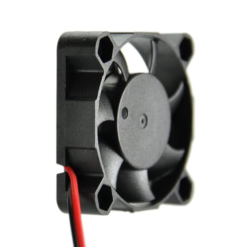 Whoasyst 40 ミリメートル DC5V 12V プリンタ冷却ファンダブルボールベアリング小型電子ガジェット小型 PC ケースファン