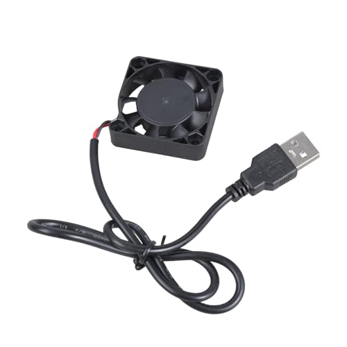 Coogat 40mm コンピュータケース冷却ファン 12CFM エアフロー USB 電源設計、プリンタおよび PC 用 エネルギー効率の高い USB ファン、デスクトップコンピュータ用