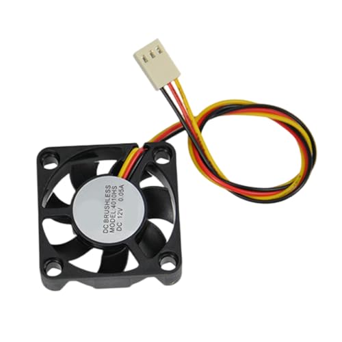 MHADBKH 4010 40x40x10 3pinファン12Vブラシレスクーラーミニチュアデバイスで効率的な冷却のためのラジエーター小さなPCケースファン