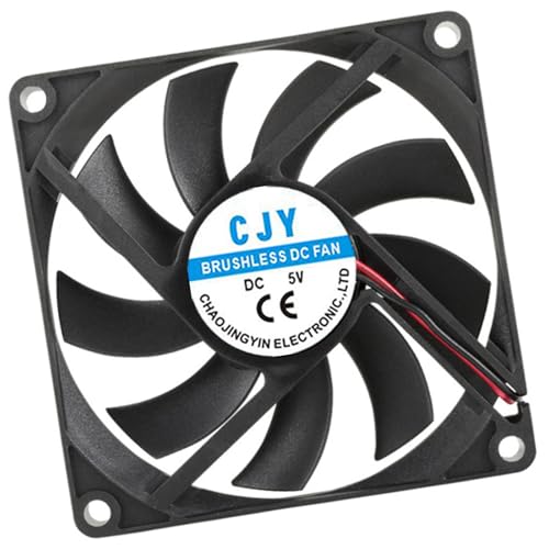 Mekalero 3. 超静かな 80mm コンピュータファン 5V/12V/24V PC ワークステーションキャビネット冷却熱放散ハードウェアアクセサリー低騒音油圧ベアリングファン