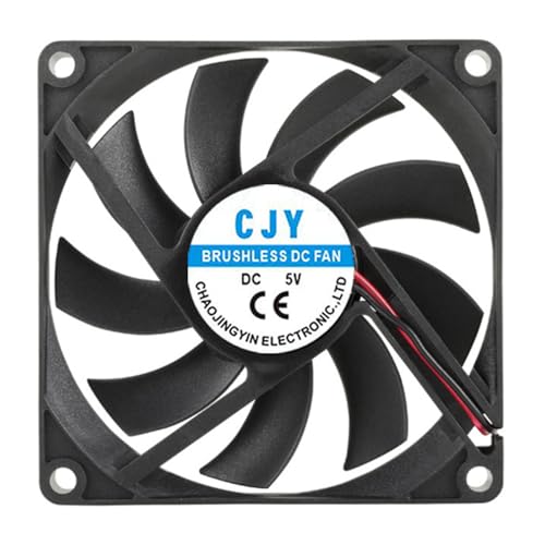 Whoasyst 1. 80 ミリメートル静音冷却ファン 5 V/12 /24 PC コンピュータケース CPU ラジエーター熱管理アクセサリー低ノイズ油圧ベアリングファン