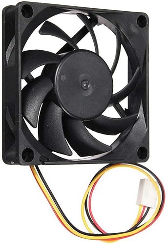 Kisymear 70MM 12Vコンピューター/ PC/CPUサイレント冷却ケースファン耐久性と実用性