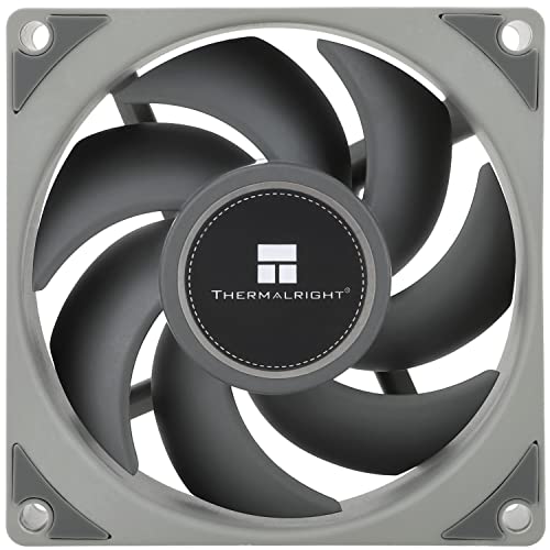 THERMALRIGHT tl-B8 cpuファンコンピュータケースファン静かな4ピンpwm pcファン、80mm静音クーラーファン、2200 rpm速度、cpu冷却ファン TL-B8 D4