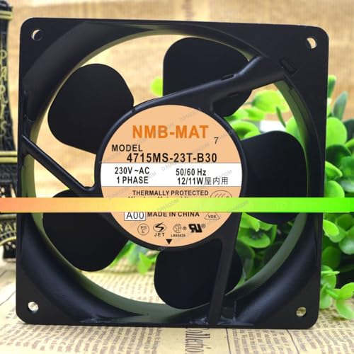 DJHAQDM 互換性があります NMB-MAT 4715MS-23T-B30 230V 12-11W 冷却ファン QM05036B2079