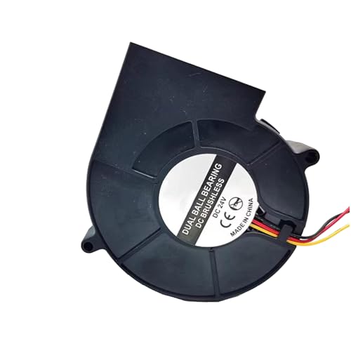 冷却ファンに適合するGUNCAIZHU 9733 97*94*33mm Dual Ball bearing ターボブロワー DC24V 0.25A 3線式 GCZ9733_FS1