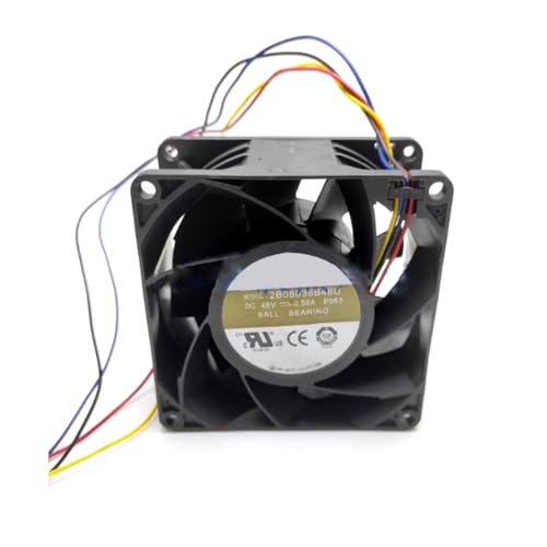 冷却ファン 2B08038B48U P083 DC48V 0.58A 8CM 4PIN