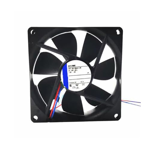 冷却ファン に適合する Ebmpapst 3412NME DC12V 90mA 1.1W 9CM 2Lines