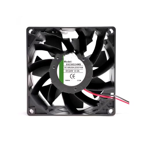 冷却ファン に適合する YH-XQF X9238G24MB DC24V 0.5A 9CM 2PIN