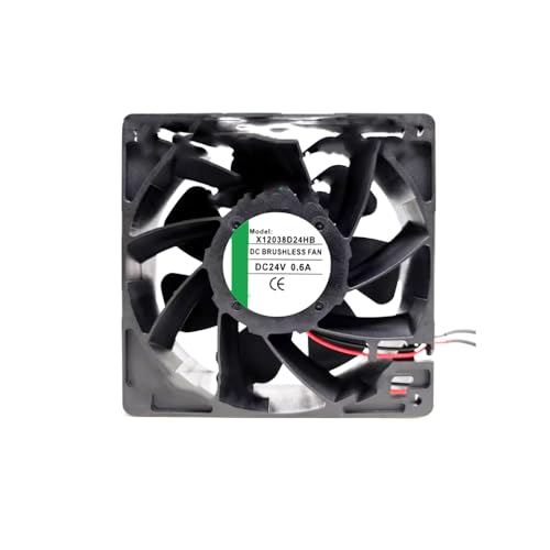 冷却ファン に適合する YH-XQF X12038D24HB DC24V 0.6A 12CM 2PIN