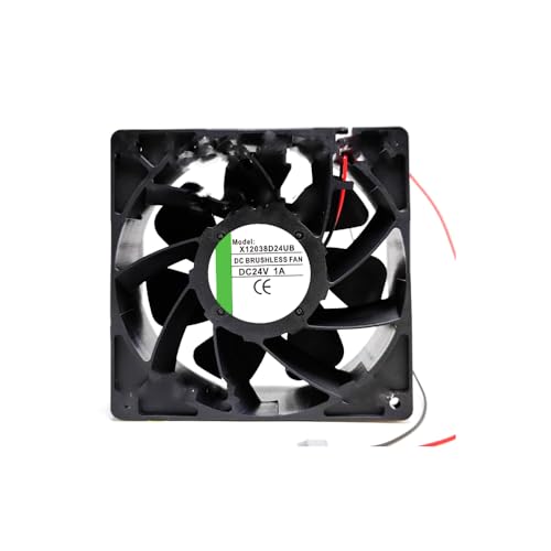 冷却ファン に適合する YH-XQF X12038D24UB DC24V 1A 12CM 2PIN